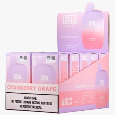 Cranberry Grape 6000 puffs 10 pack