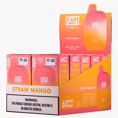 Straw Mango 6000 puffs