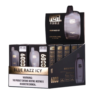 Blue Razz Icy 6000 puffs 10 pack